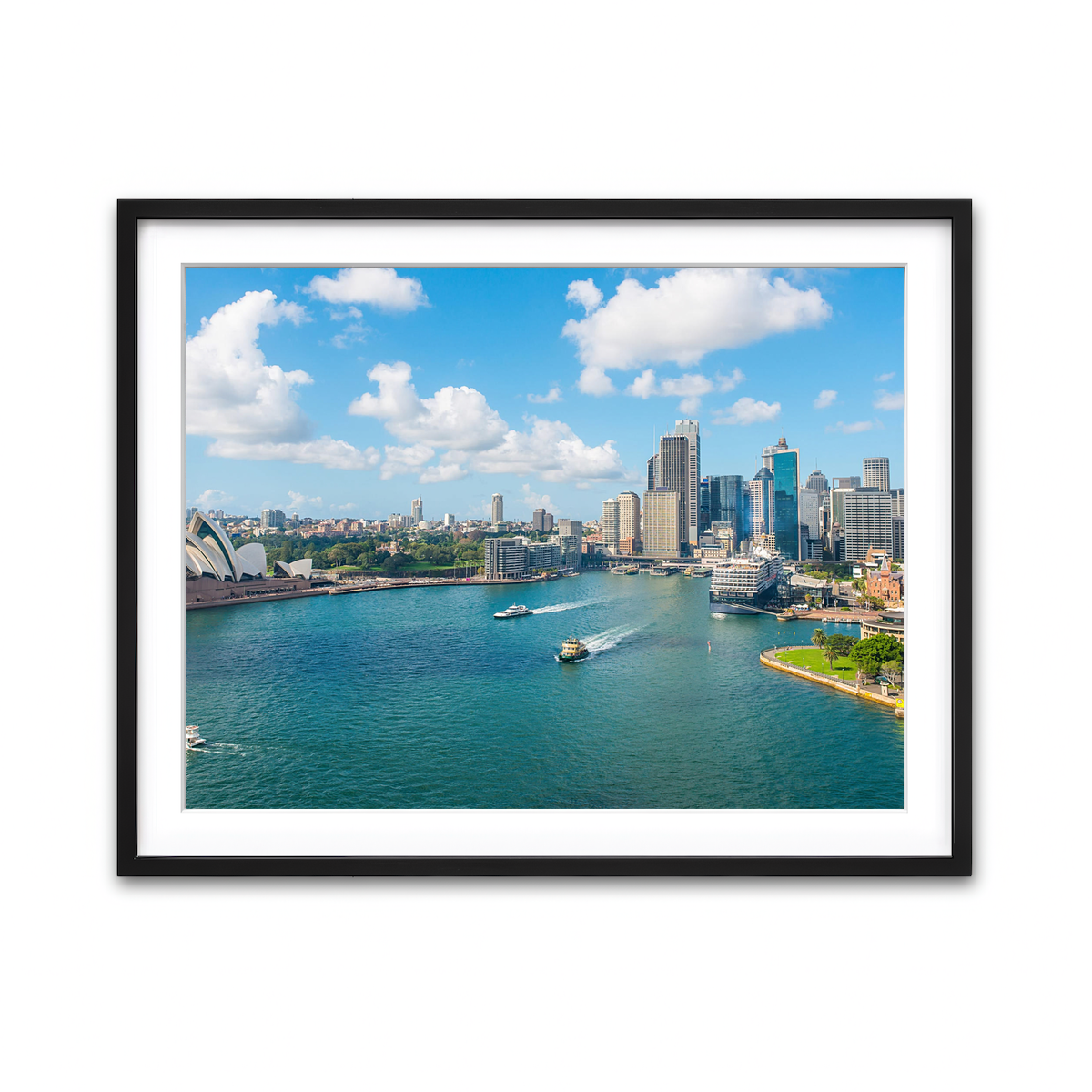 Framed Print 4x3 Black