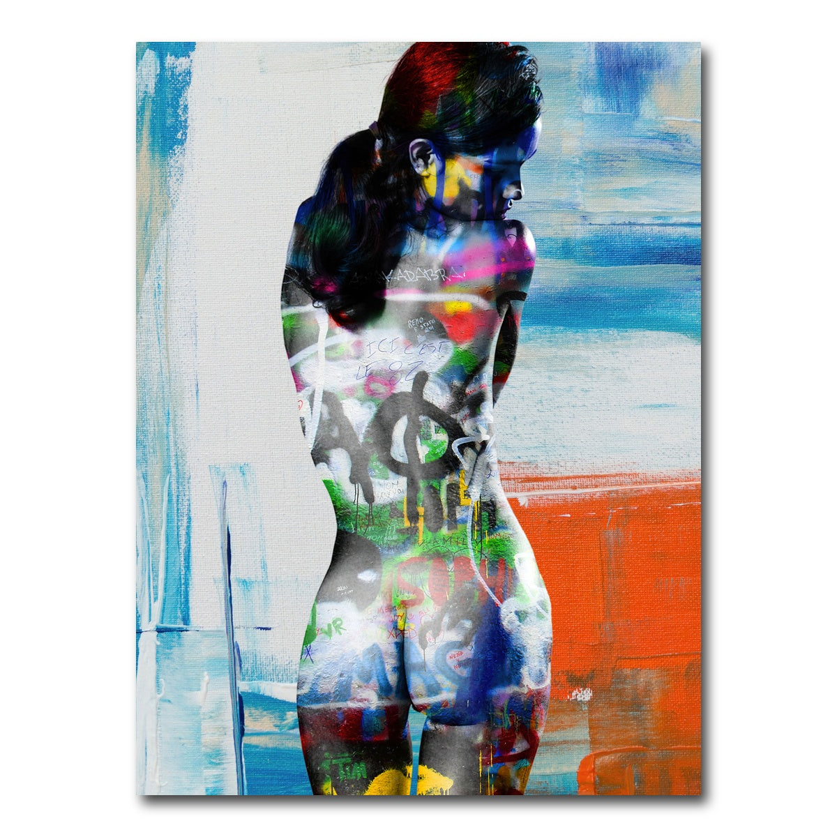 AUTO-MOCKUP WHITE | symbols | 1 Piece | Gallery Wrap Canvas | group=3x4