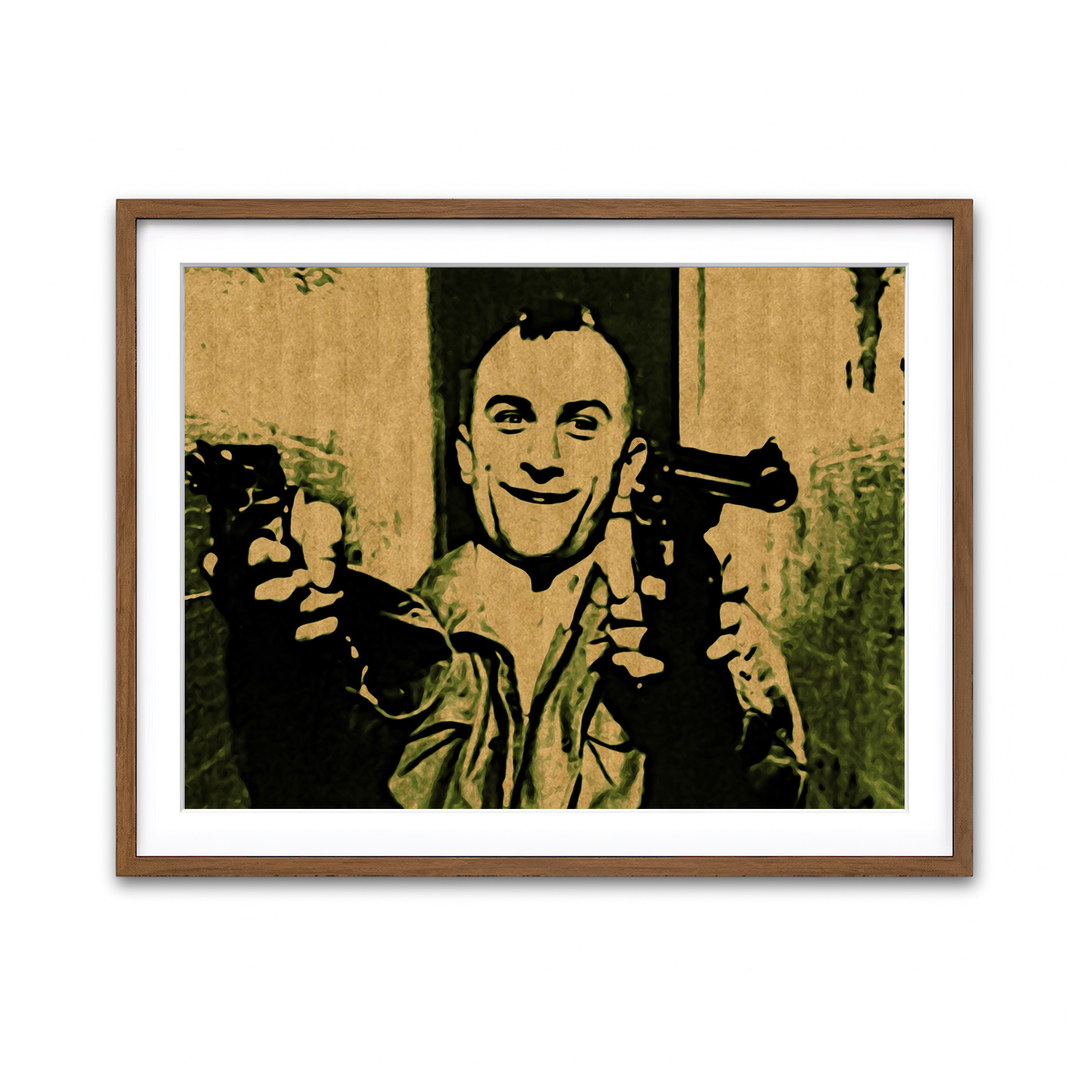 Framed Print 4x3 Walnut