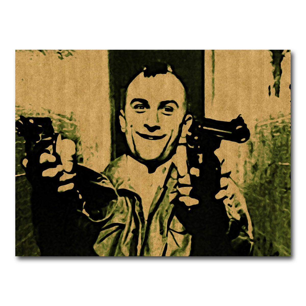 AUTO-MOCKUP WHITE | taxi driver | 1 Piece | Gallery Wrap Canvas | group=4x3