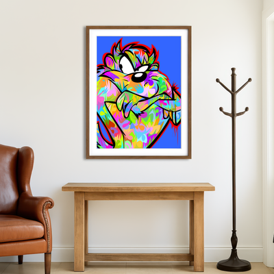 AUTO-MOCKUP ROOM | Taz Wall Art