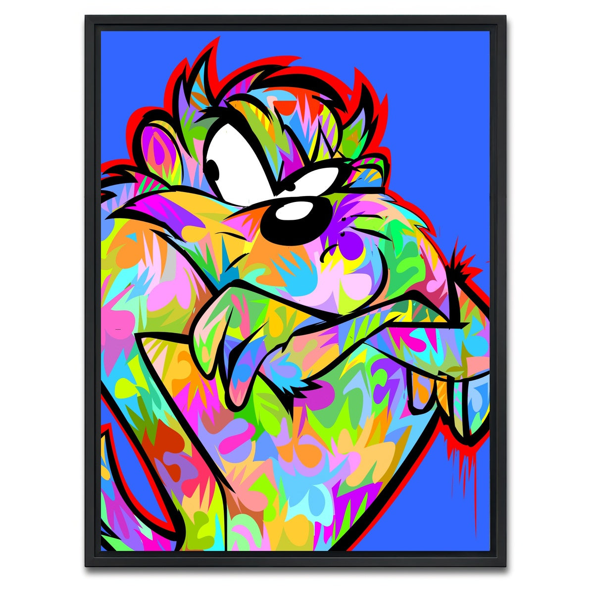 AUTO-MOCKUP WHITE | taz | 1 Piece | Black Framed Canvas | group=3x4