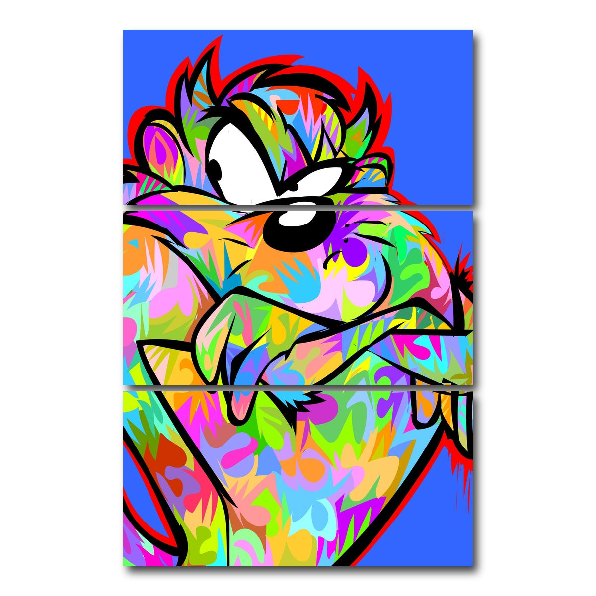 AUTO-MOCKUP WHITE | taz | 3 Piece | Gallery Wrap Canvas | group=12x24_stacked