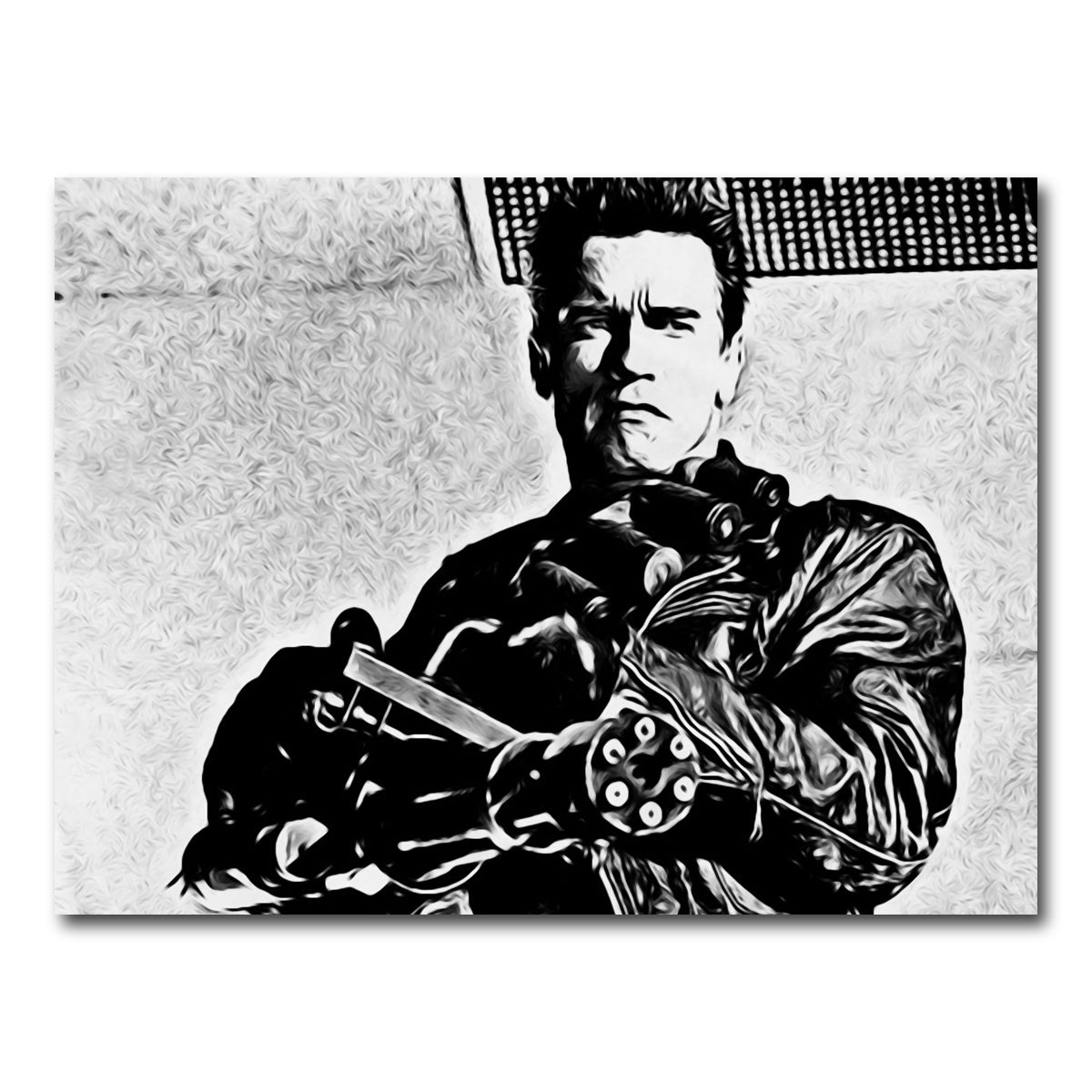 AUTO-MOCKUP WHITE | terminator 2 | 1 Piece | Gallery Wrap Canvas | group=4x3