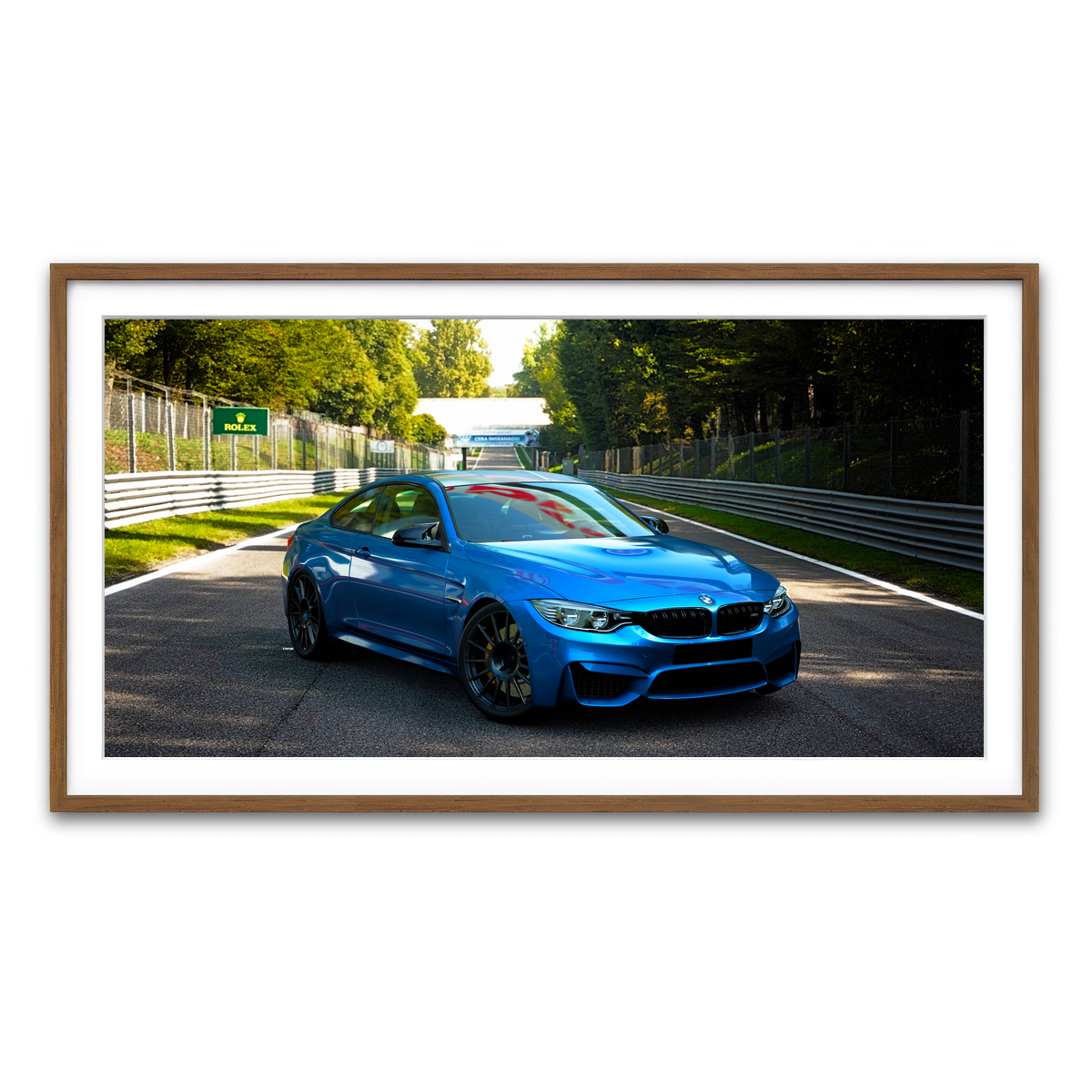 Framed Print 2x1 Walnut