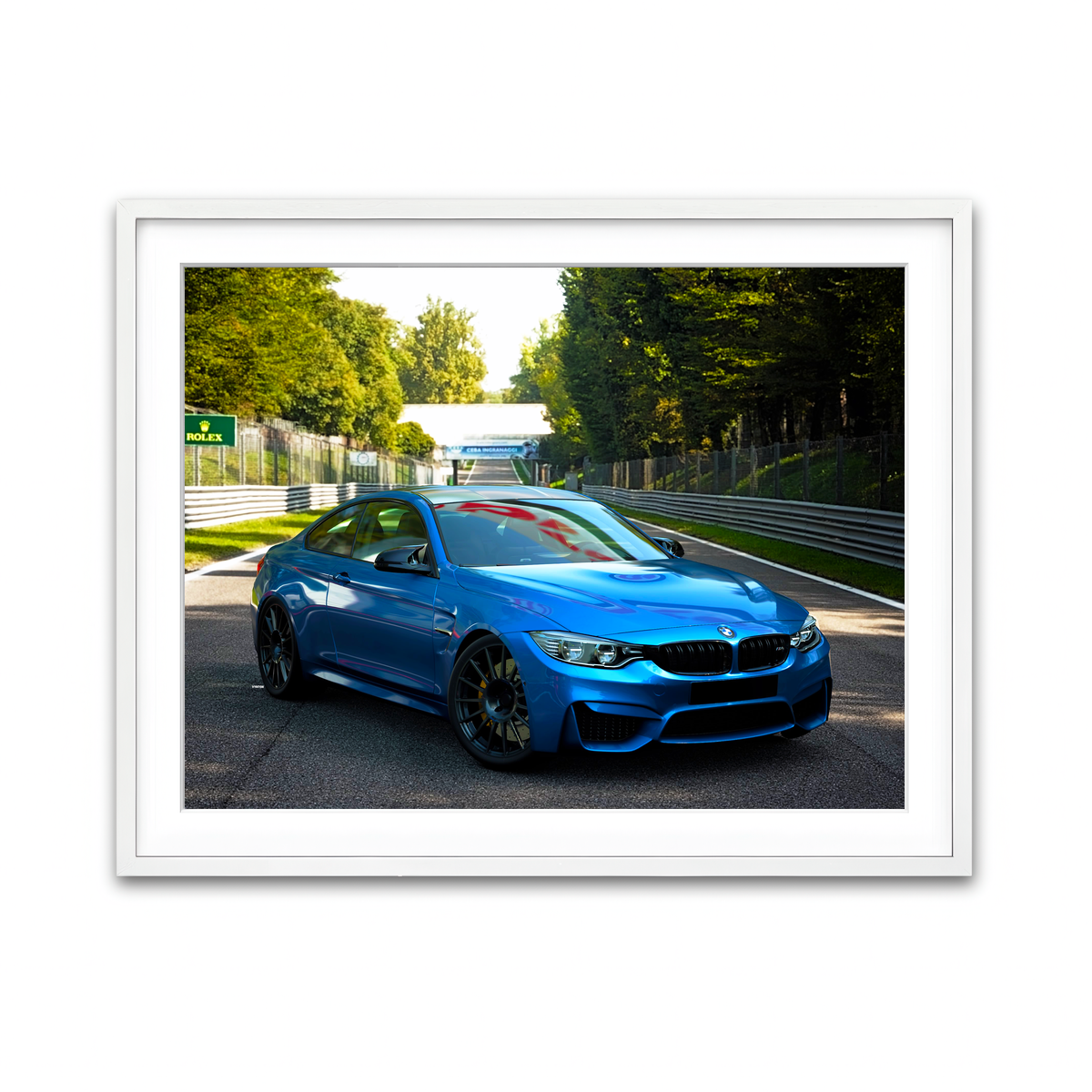 Framed Print 4x3 White