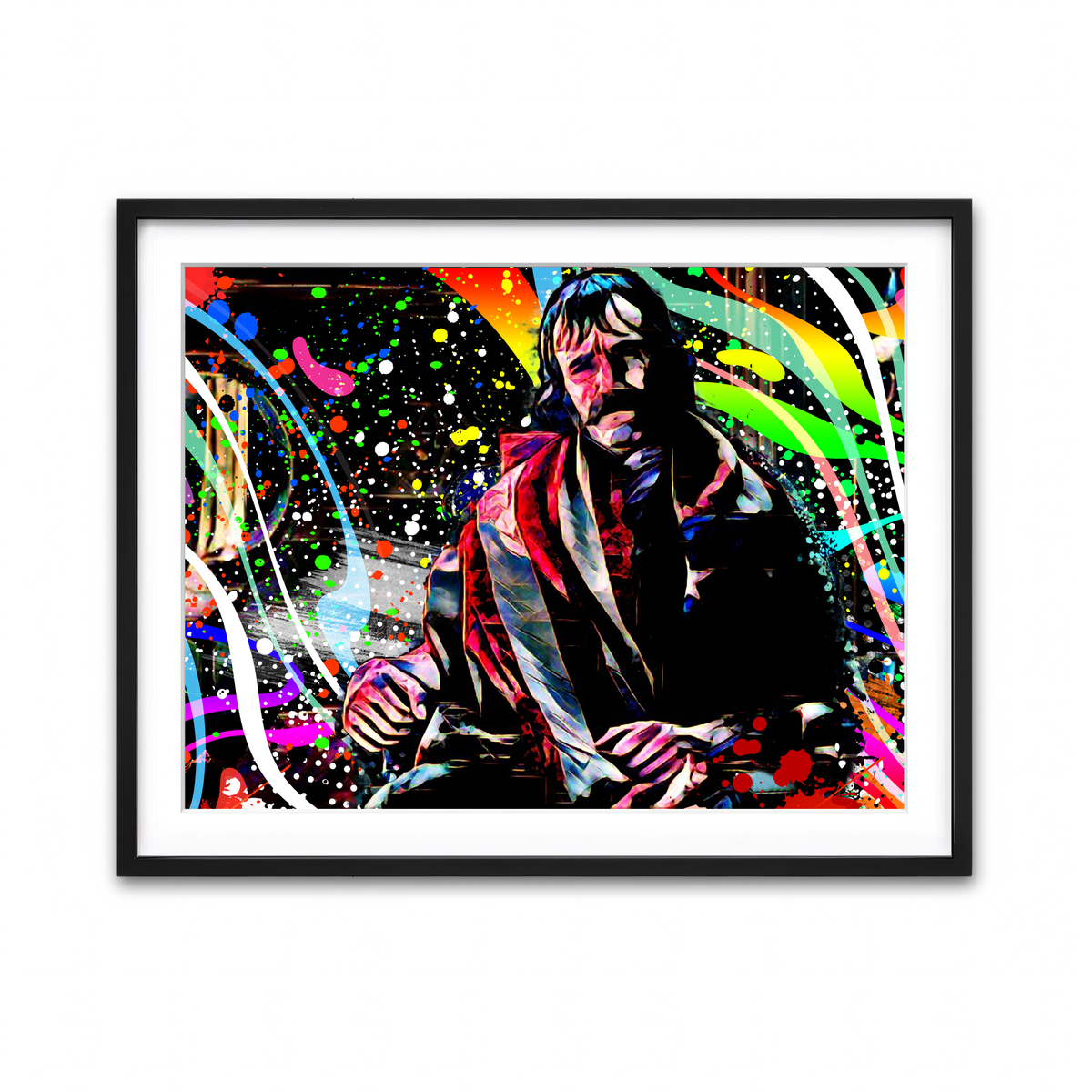 Framed Print 4x3 Black