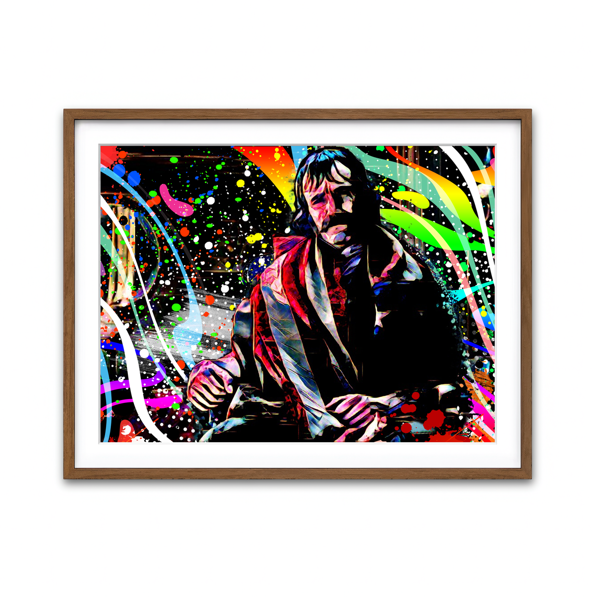 Framed Print 4x3 Walnut