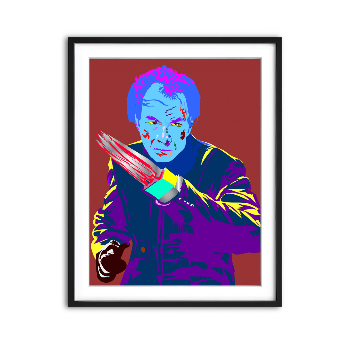 Framed Print 3x4 Black