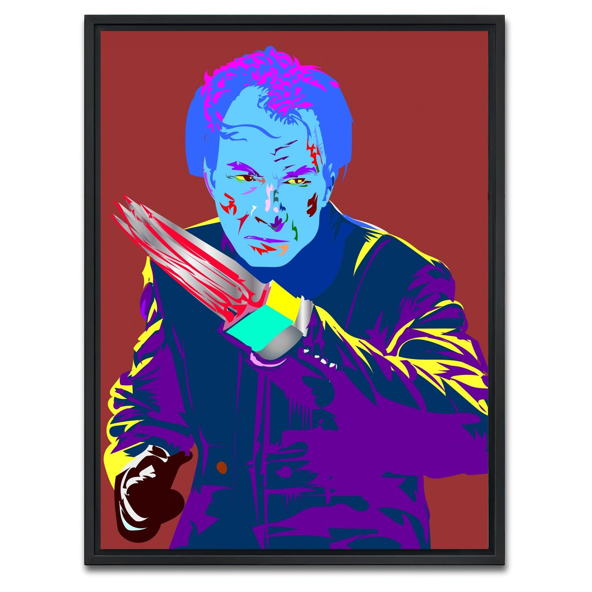 AUTO-MOCKUP WHITE | the claw | 1 Piece | Black Framed Canvas | group=3x4