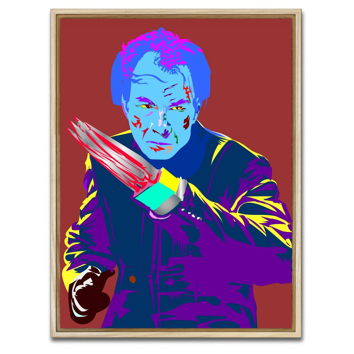 AUTO-MOCKUP WHITE | the claw | 1 Piece | Natural Framed Canvas | group=3x4