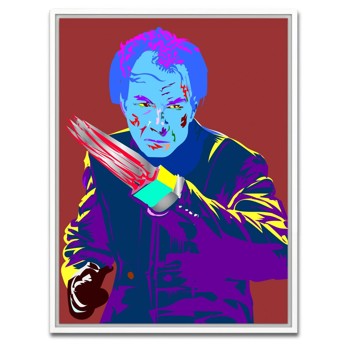 AUTO-MOCKUP WHITE | the claw | 1 Piece | White Framed Canvas | group=3x4