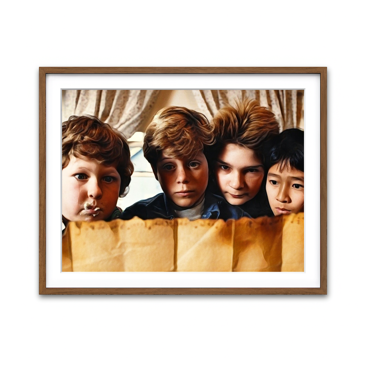 Framed Print 4x3 Walnut