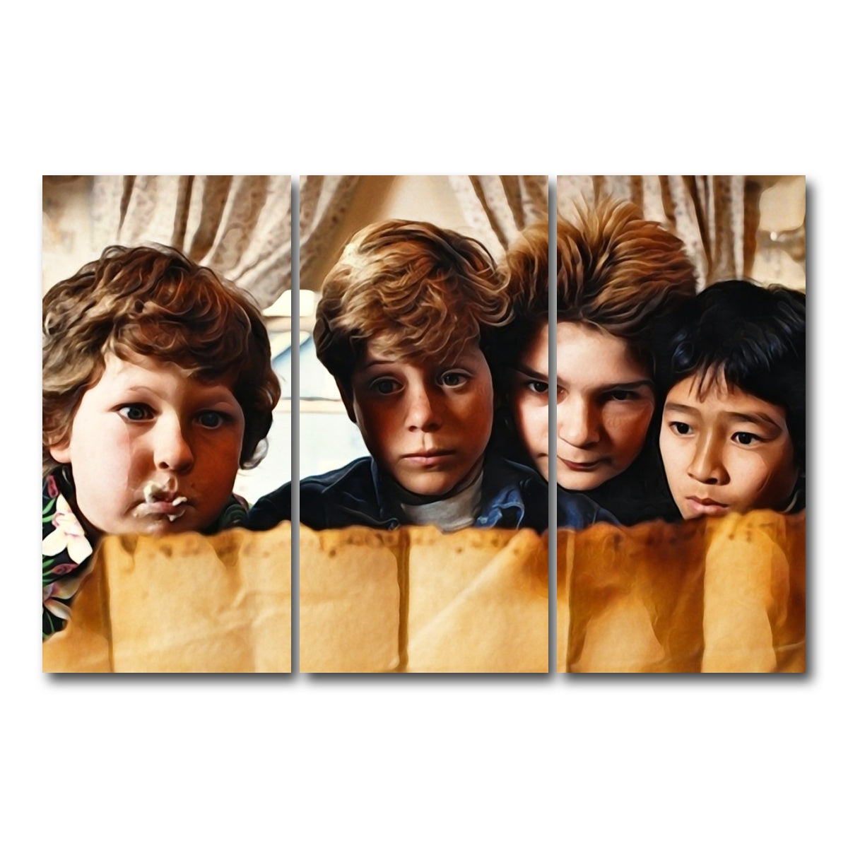 AUTO-MOCKUP WHITE | the goonies | 3 Piece | Gallery Wrap Canvas | group=12x24