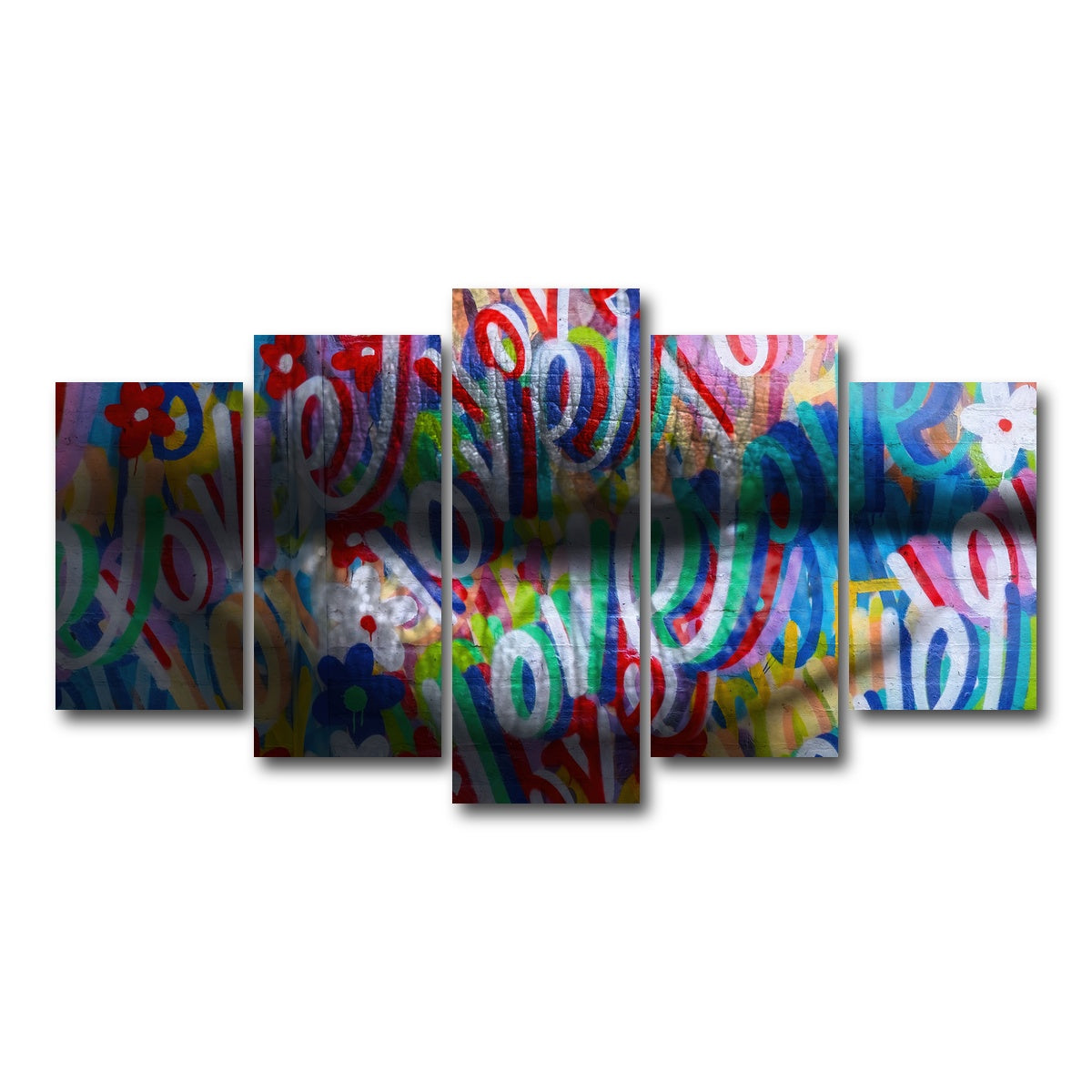 AUTO-MOCKUP WHITE | the kiss | 5 Piece | Gallery Wrap Canvas | group=5_normal