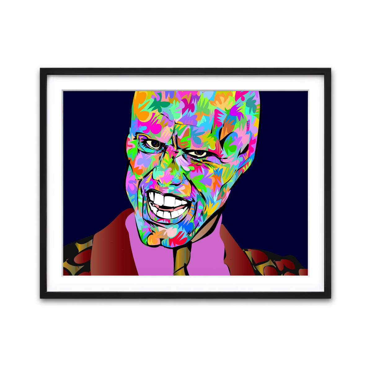 Framed Print 4x3 Black