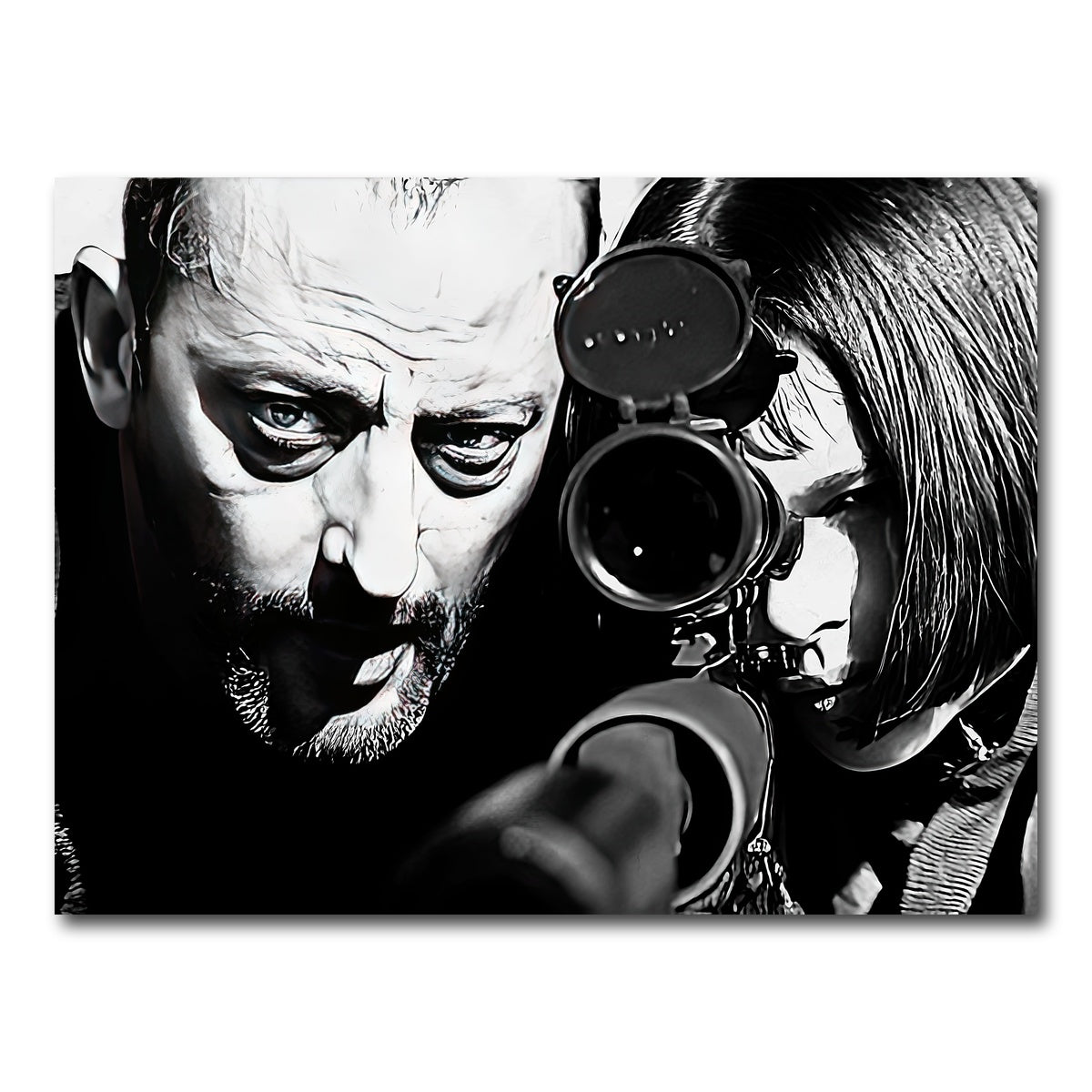 AUTO-MOCKUP WHITE | the professional Grayscale | 1 Piece | Gallery Wrap Canvas | group=4x3