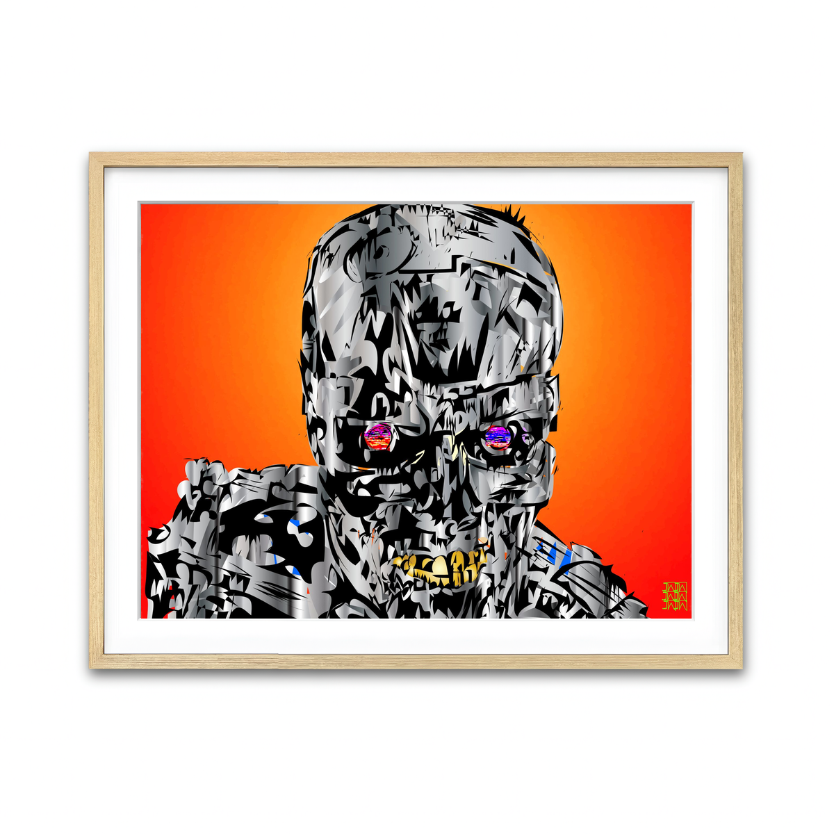 Framed Print 4x3 Natural