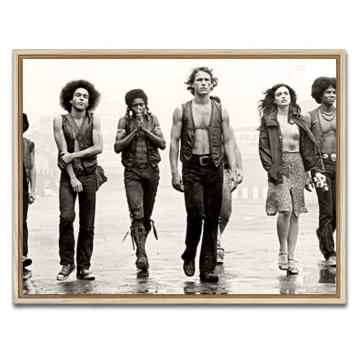AUTO-MOCKUP WHITE | the warriors | 1 Piece | Natural Framed Canvas | group=4x3