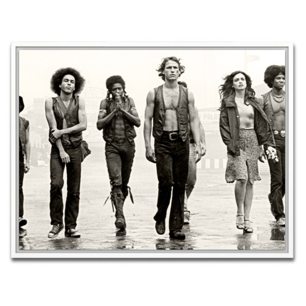 AUTO-MOCKUP WHITE | the warriors | 1 Piece | White Framed Canvas | group=4x3