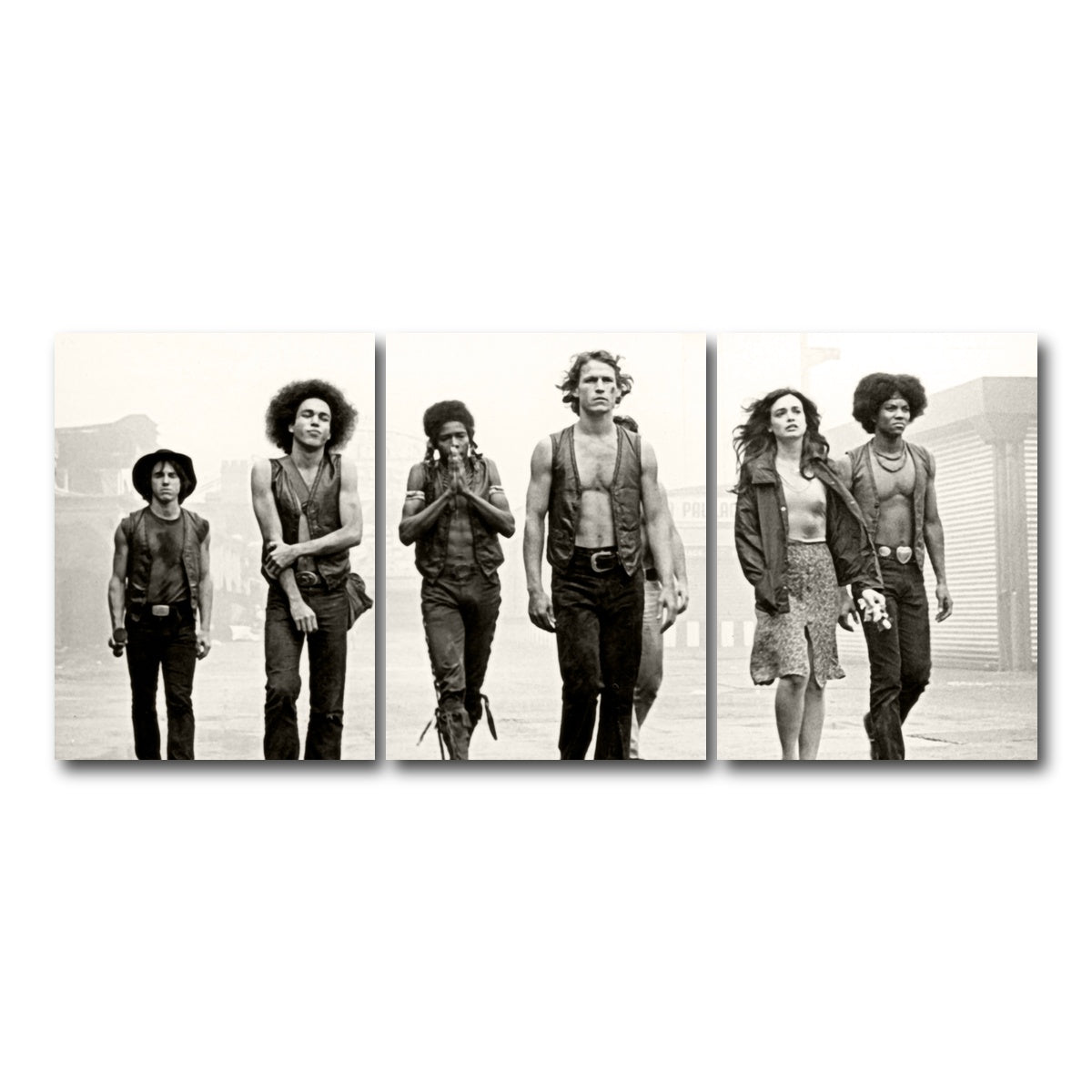 AUTO-MOCKUP WHITE | the warriors | 3 Piece | Gallery Wrap Canvas | group=18x24