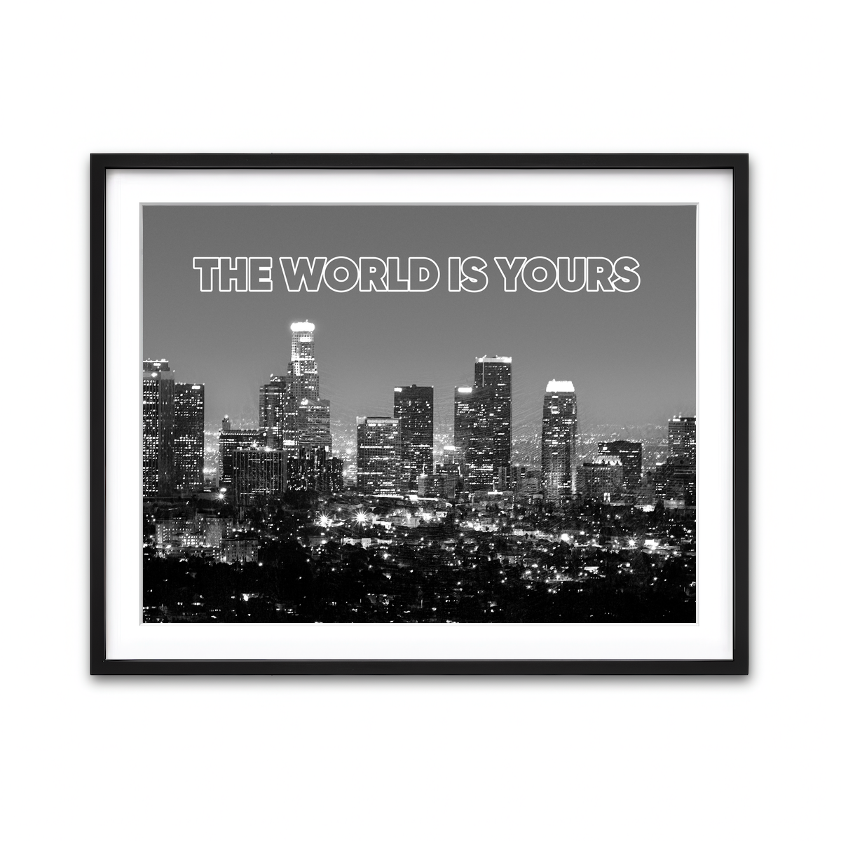 Framed Print 4x3 Black