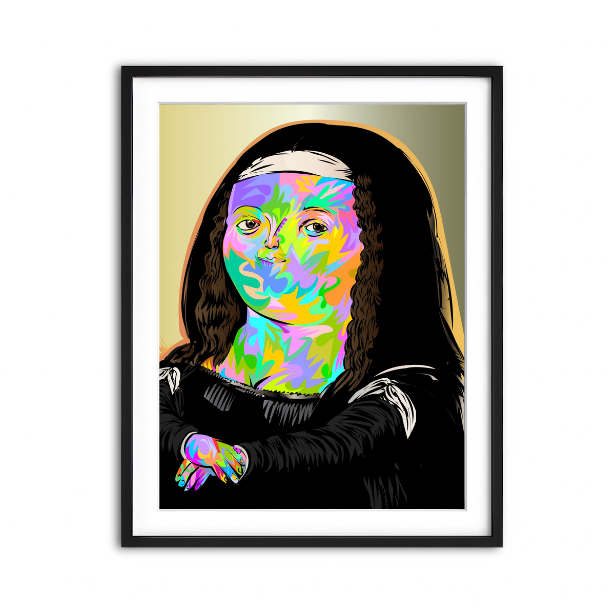 Framed Print 3x4 Black