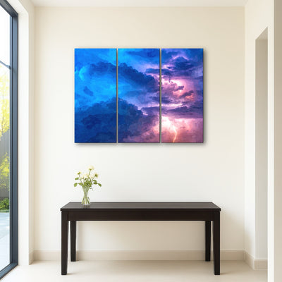 AUTO-MOCKUP ROOM | thunderstorm at night