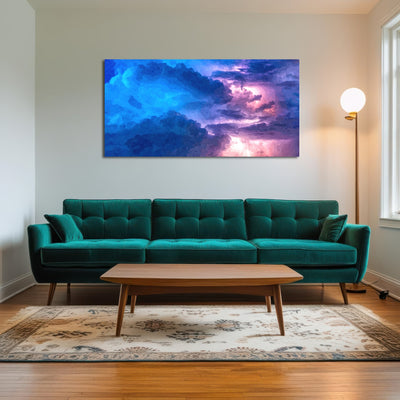 AUTO-MOCKUP ROOM | thunderstorm at night