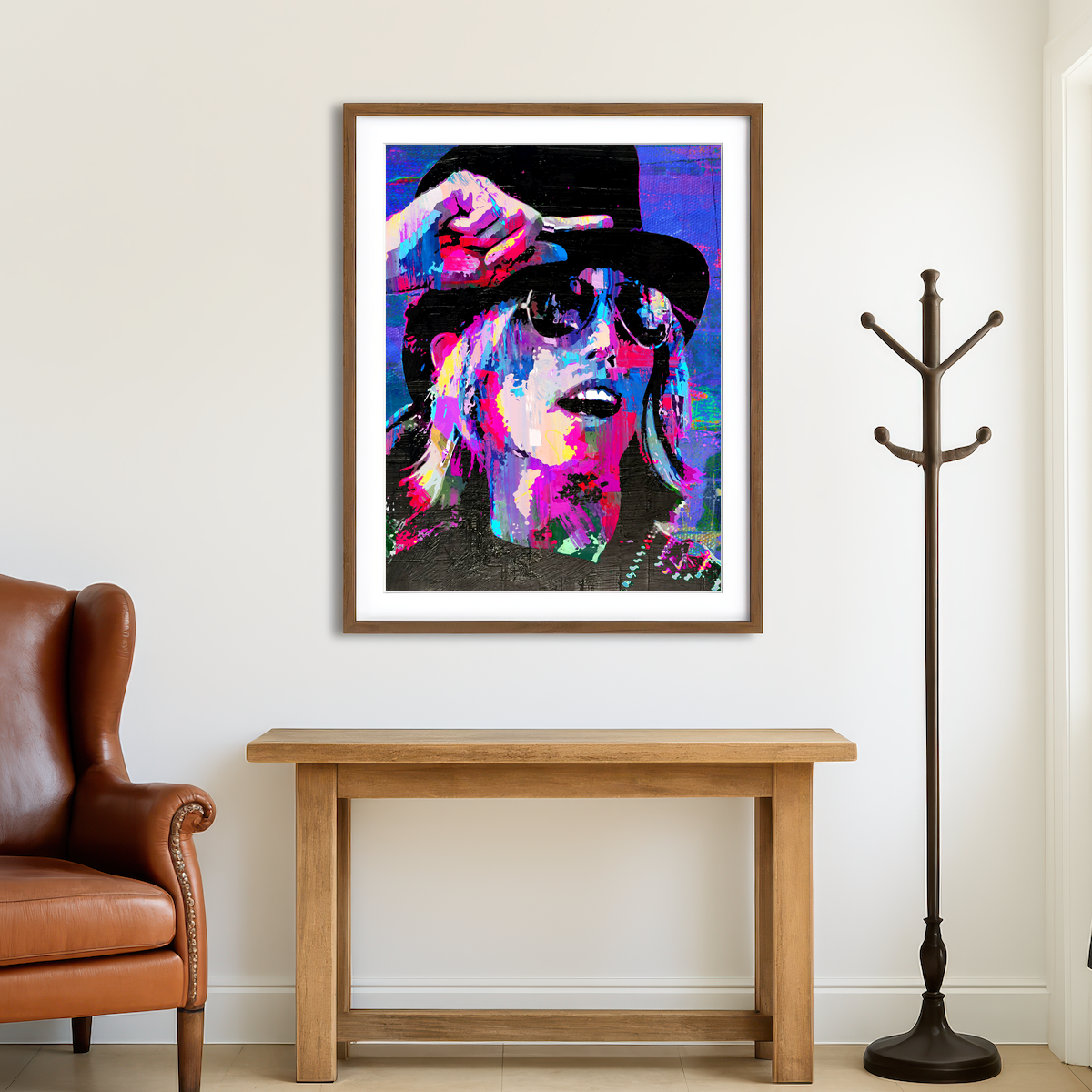 AUTO-MOCKUP ROOM | Tom Petty Wall Art
