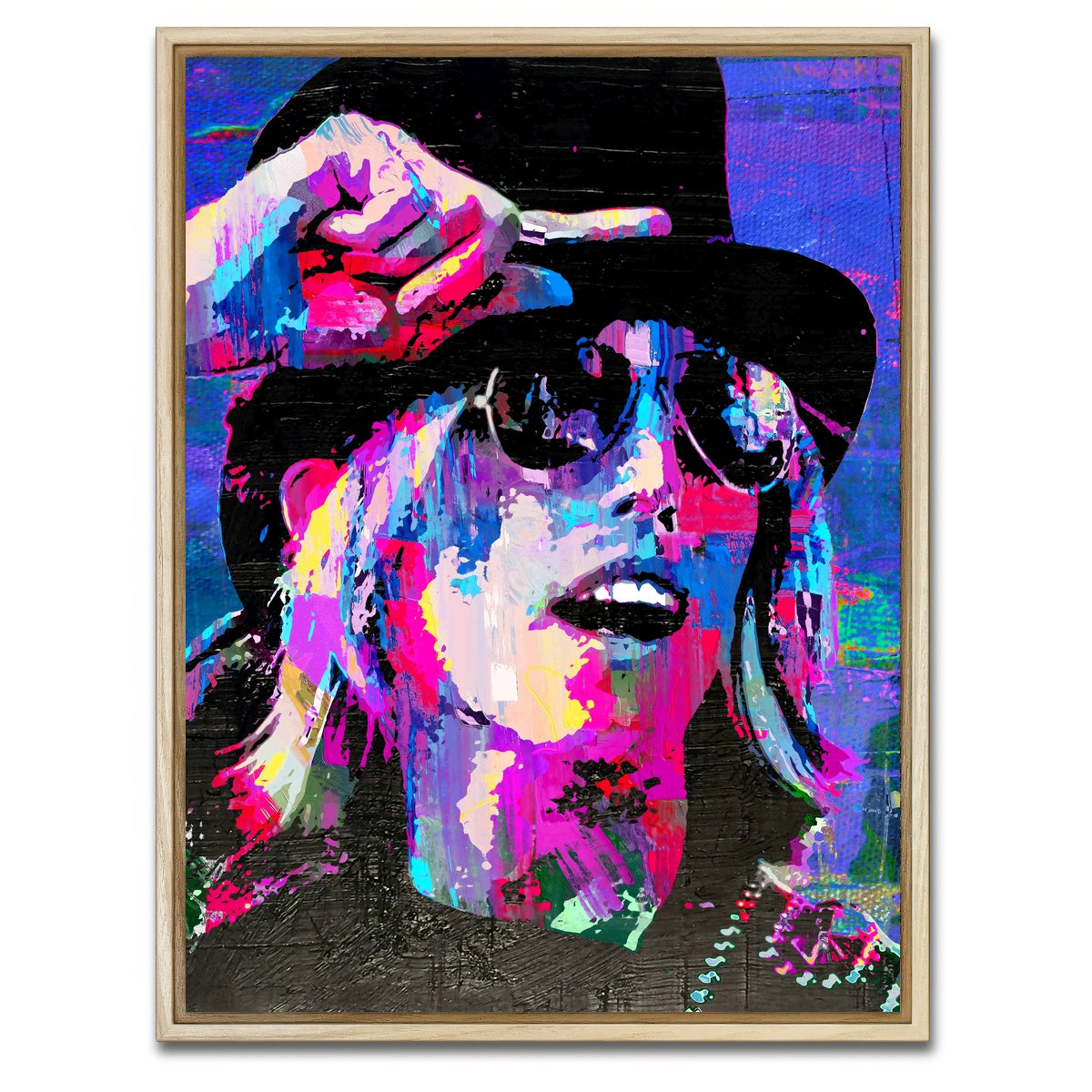 AUTO-MOCKUP WHITE | tom petty | 1 Piece | Natural Framed Canvas | group=3x4