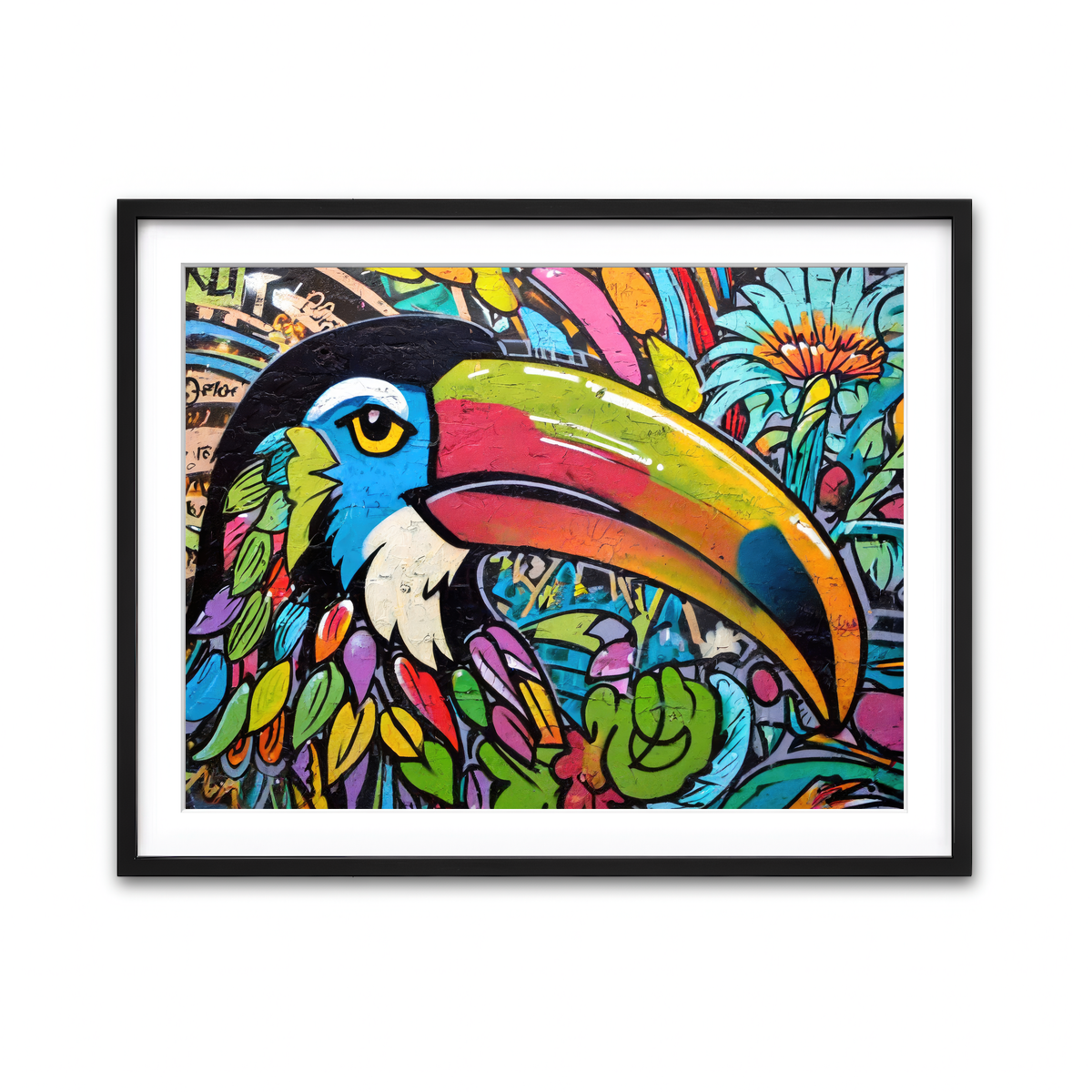 Framed Print 4x3 Black