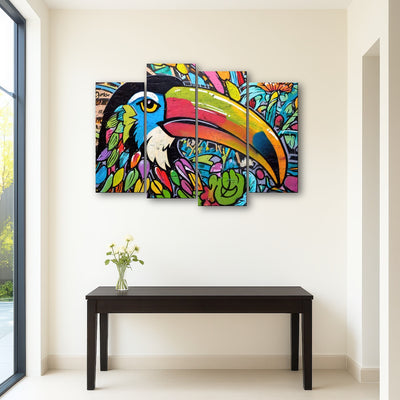 AUTO-MOCKUP ROOM | toucan graffiti