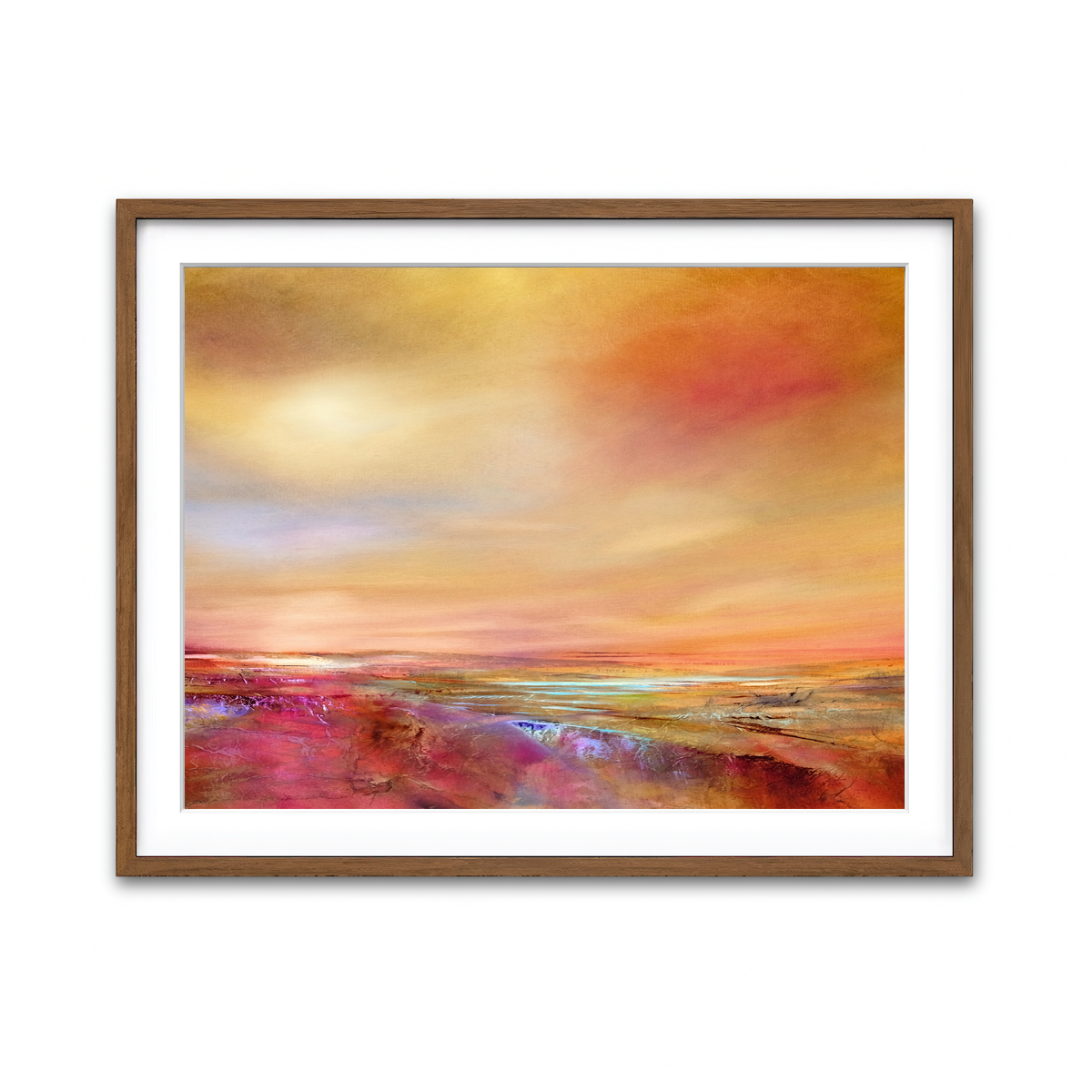 Framed Print 4x3 Walnut