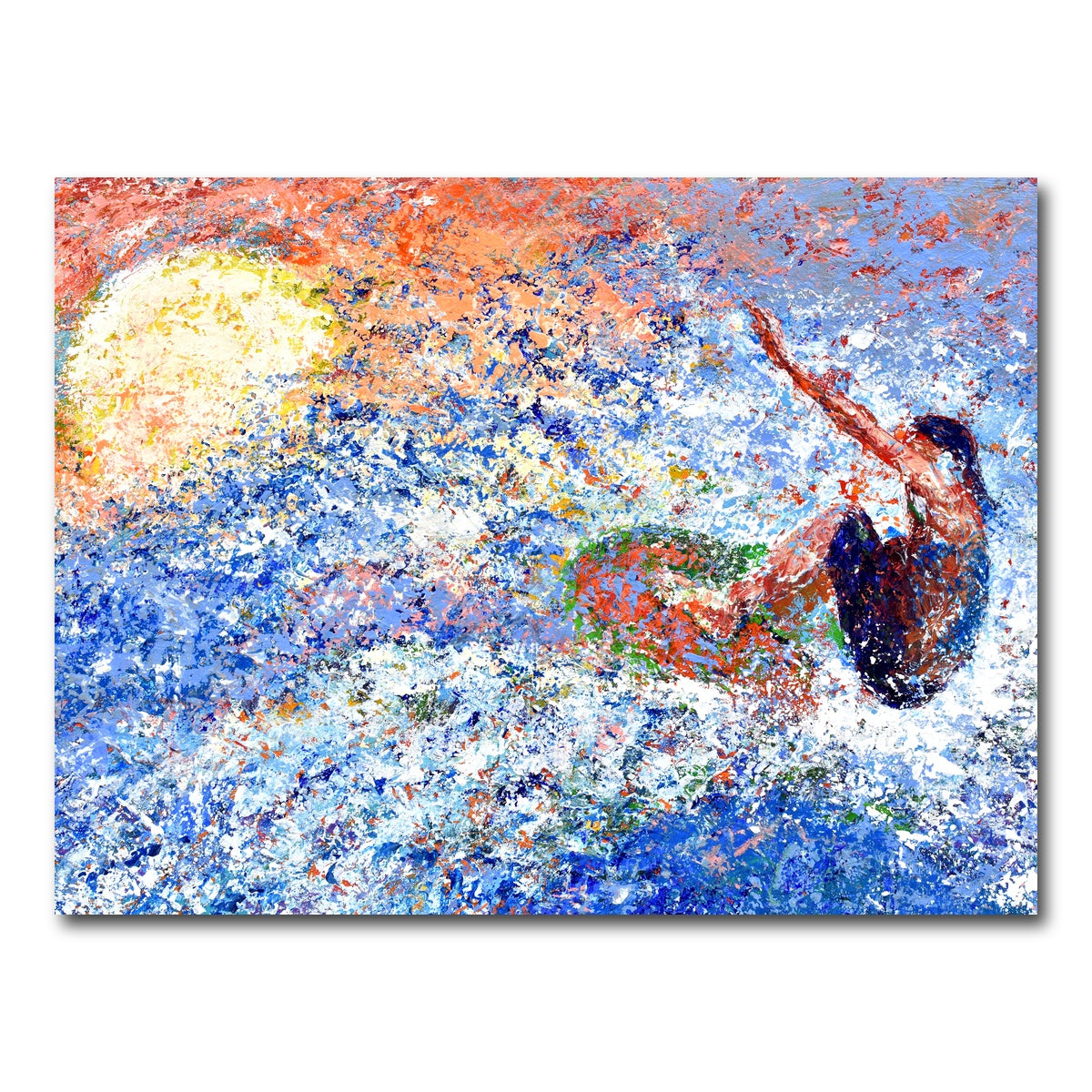 AUTO-MOCKUP WHITE | touch the sun | 1 Piece | Gallery Wrap Canvas | group=4x3