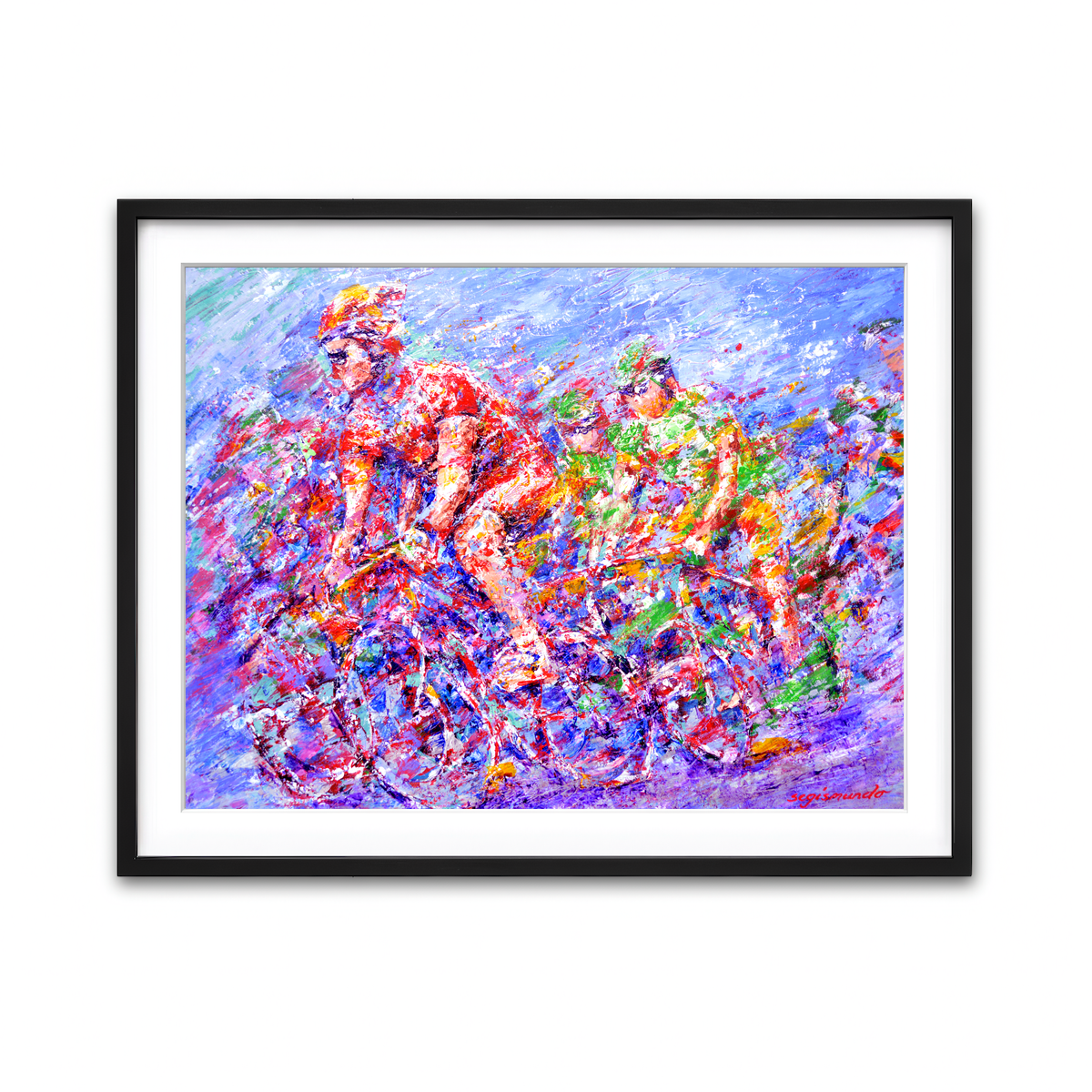 Framed Print 4x3 Black