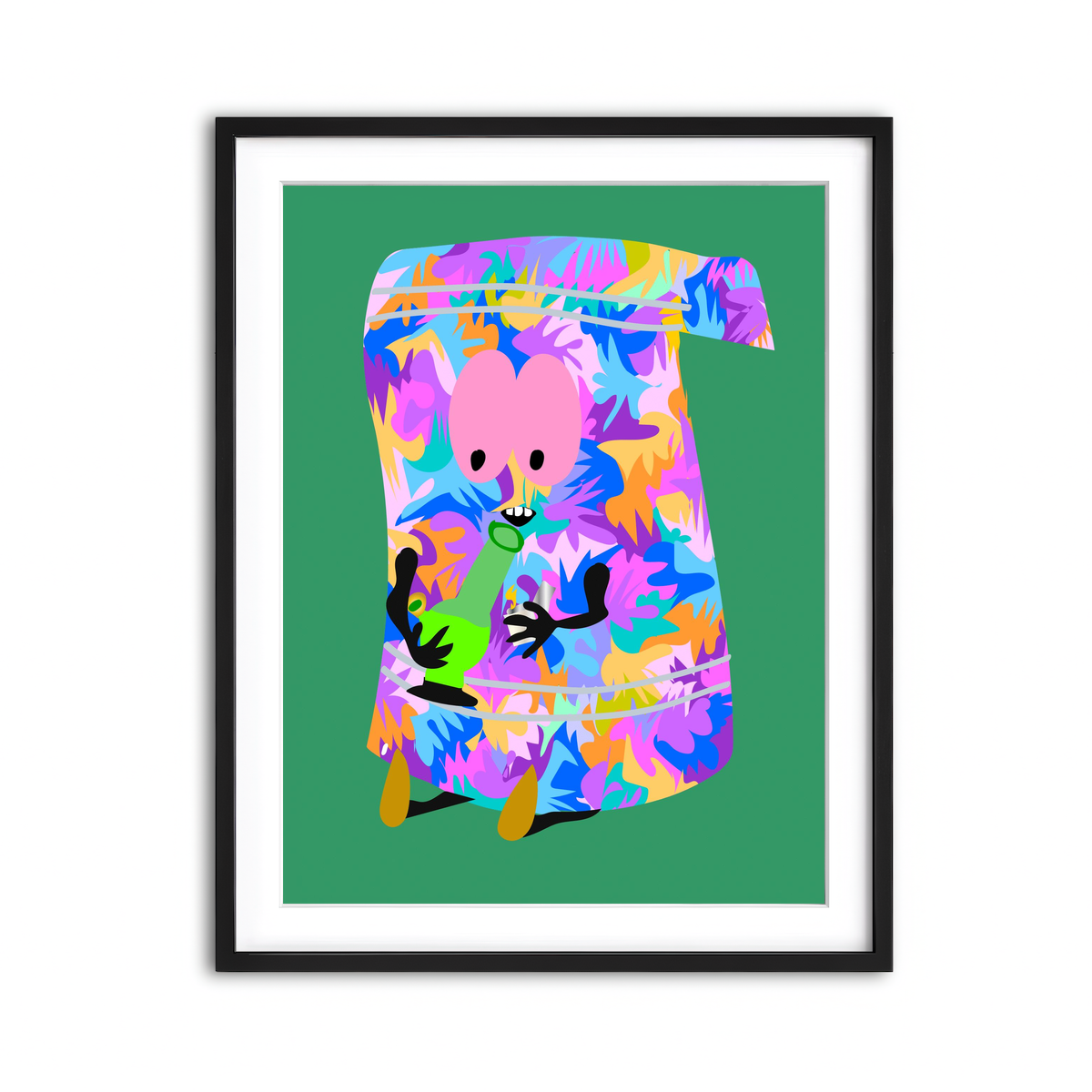 Framed Print 3x4 Black