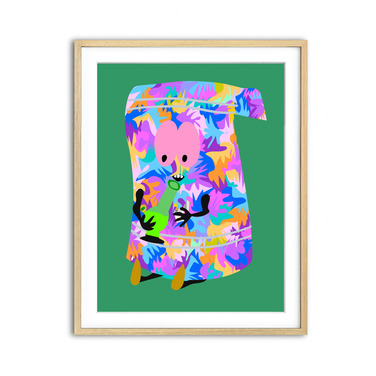 Framed Print 3x4 Natural