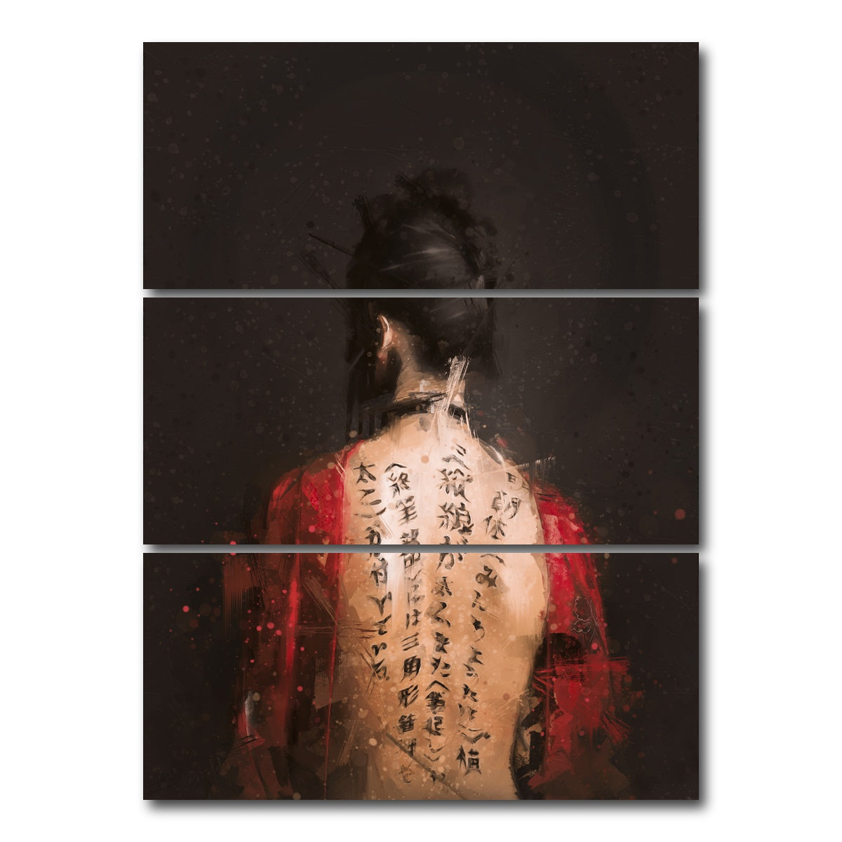 AUTO-MOCKUP WHITE | traditional | 3 Piece | Gallery Wrap Canvas | group=8x18_stacked