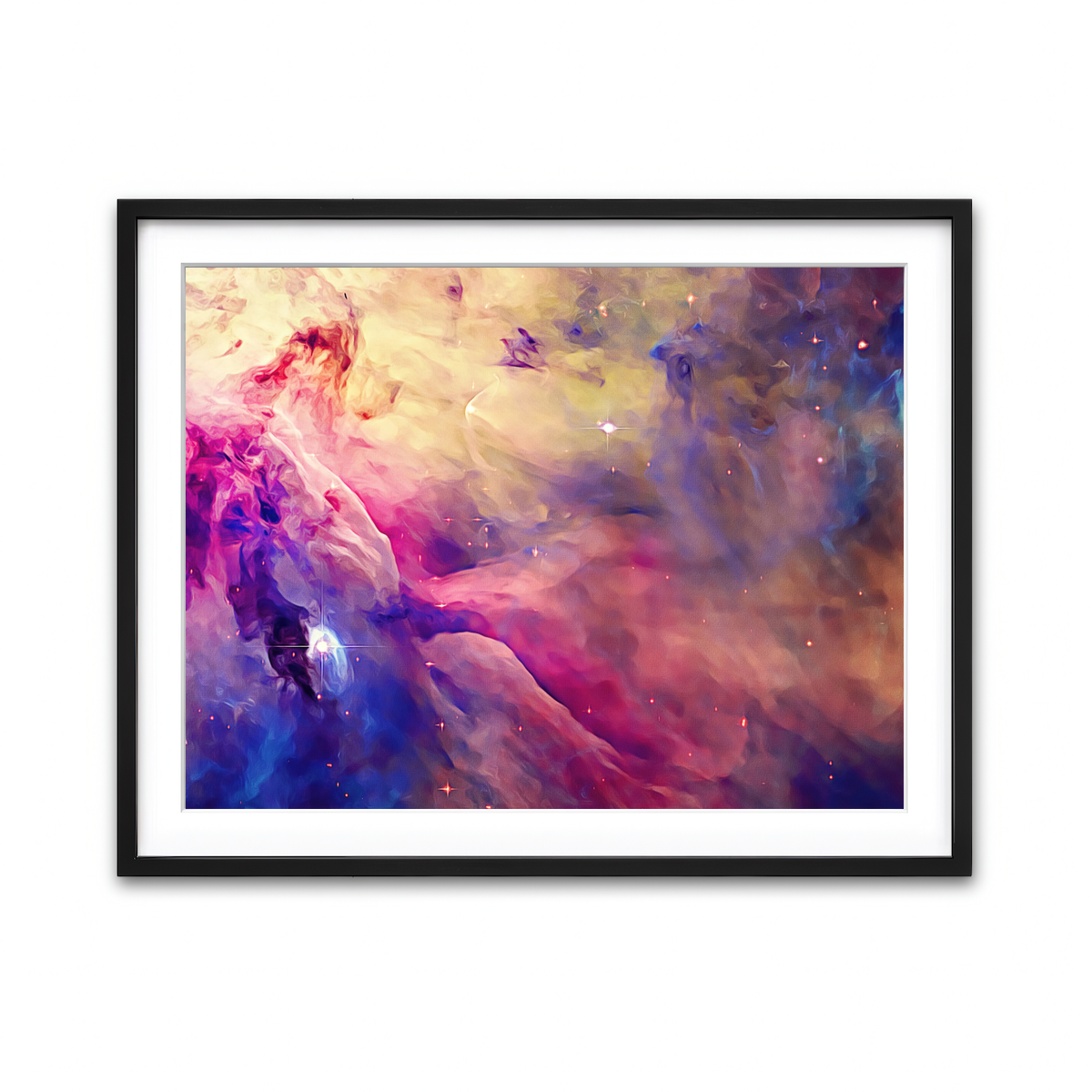 Framed Print 4x3 Black