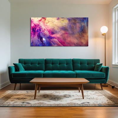 AUTO-MOCKUP ROOM | translucent cosmic clouds