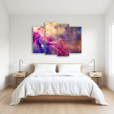 AUTO-MOCKUP ROOM | translucent cosmic clouds