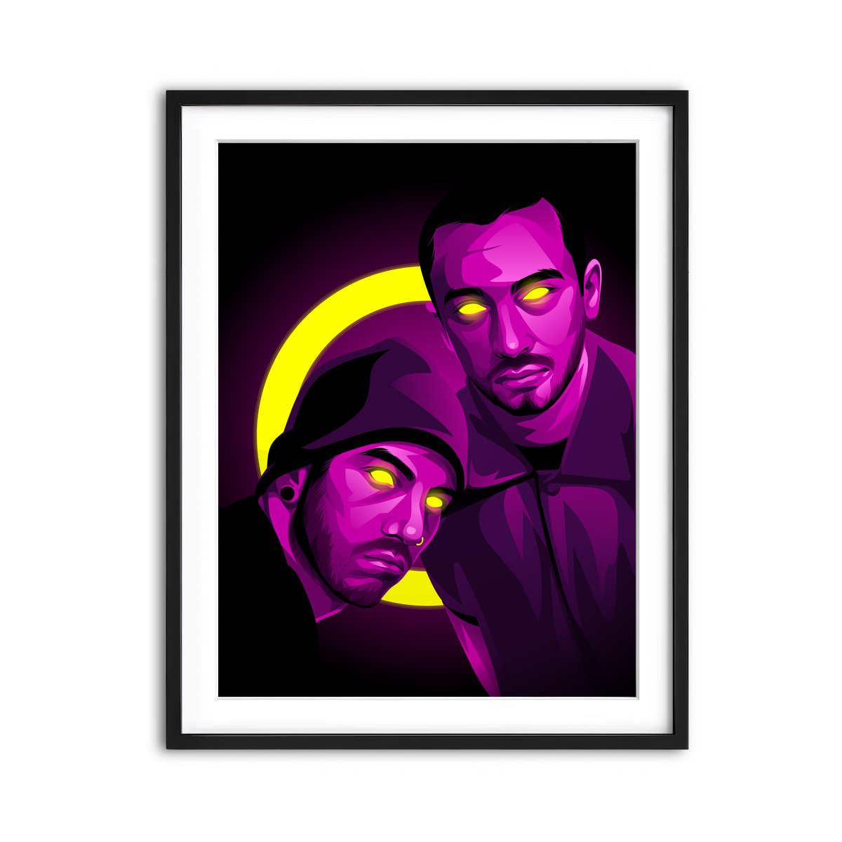 Framed Print 3x4 Black