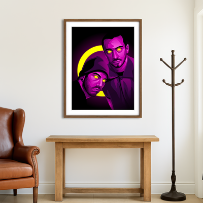 AUTO-MOCKUP ROOM | Twenty One Pilots Wall Art