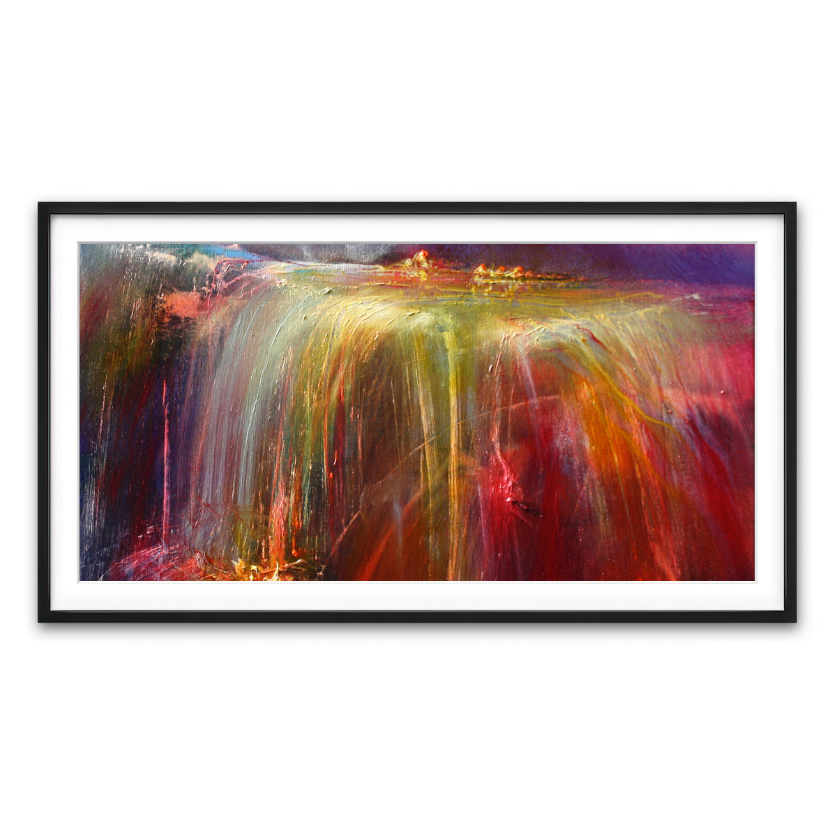 Framed Print 2x1 Black