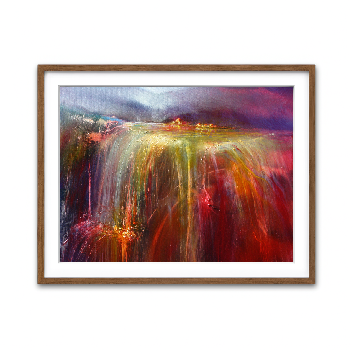 Framed Print 4x3 Walnut