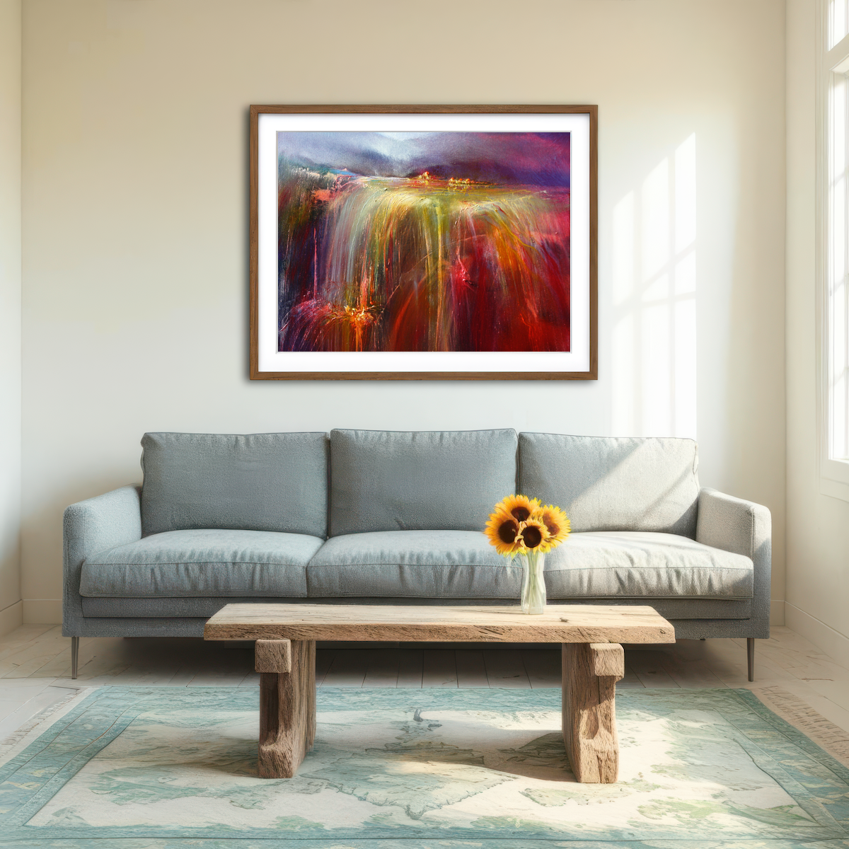 AUTO-MOCKUP ROOM | Ueberfluss Wall Art