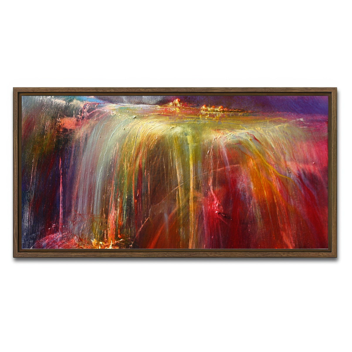 AUTO-MOCKUP WHITE | ueberfluss | 1 Piece | Walnut Framed Canvas | group=2x1