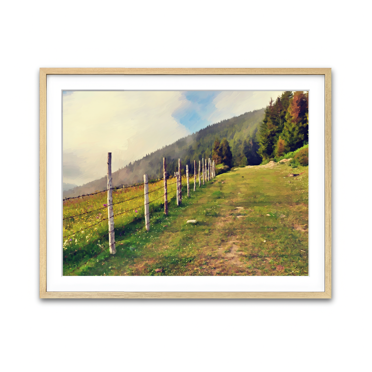 Framed Print 4x3 Natural