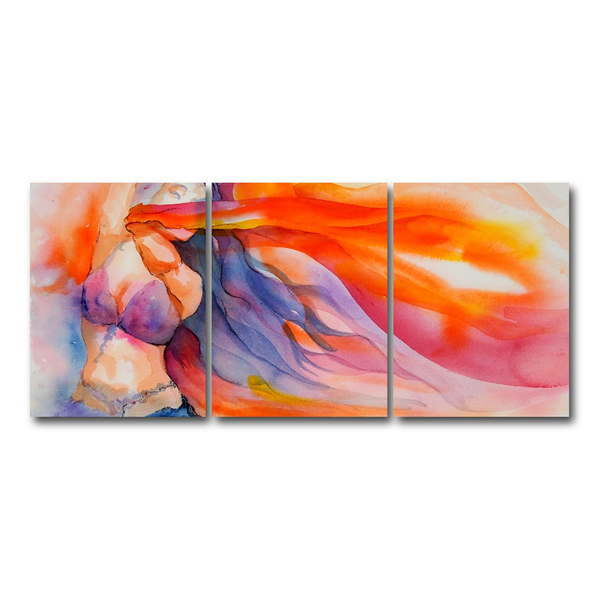 AUTO-MOCKUP WHITE | veil swirl | 3 Piece | Gallery Wrap Canvas | group=18x24